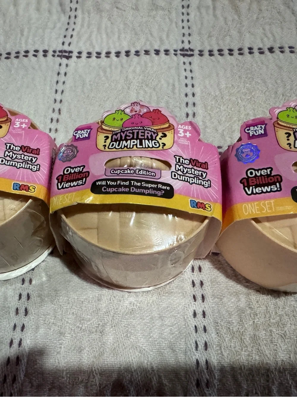 Mystery Mini Dumpling Cupcake Edition